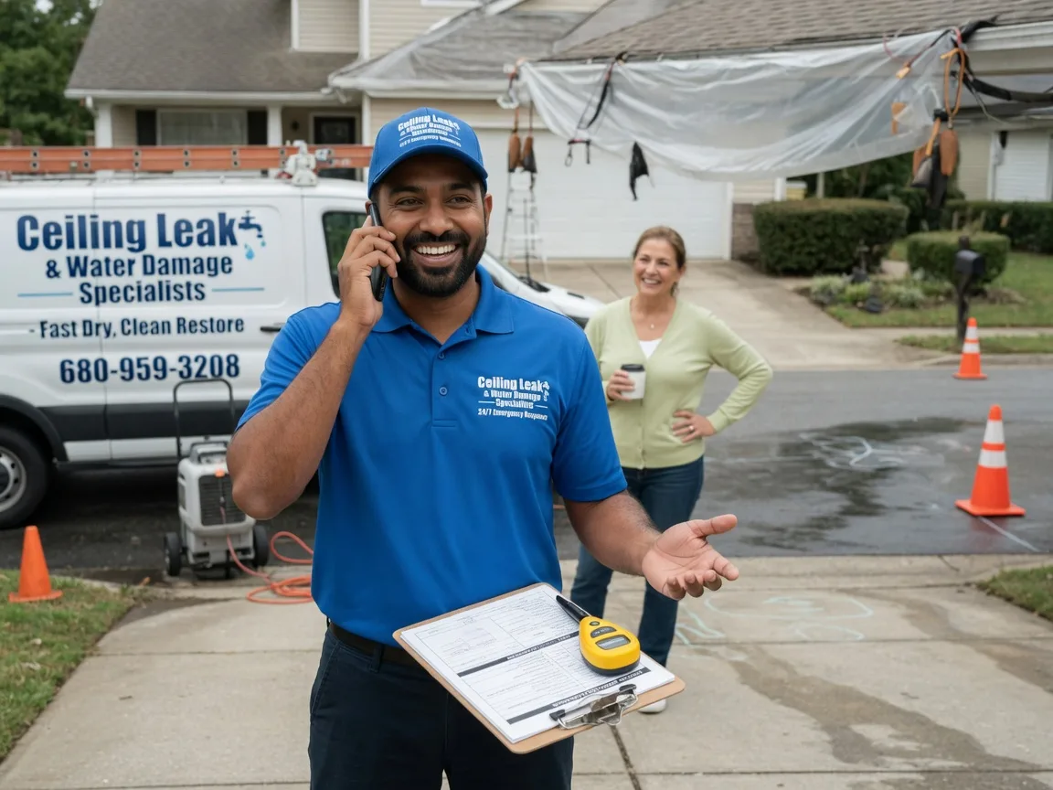 Ceiling Leak Cleanup Merced, CA FAQs